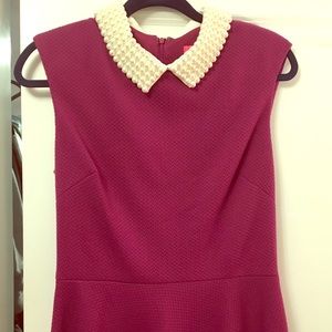 Betsey Johnson Pearl Peter Pan Collar Dress